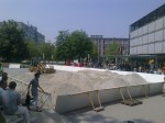 Aufbau Beachtage vor Mensa (30.06.2010).jpg